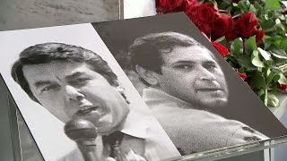 На стене телецентра «Останкино» появилась мемориальная доска с именами журналистов.