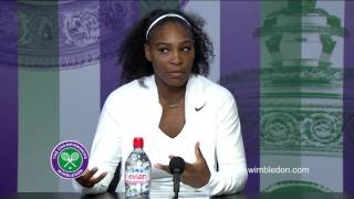 Serena Williams semi-final press conference