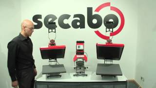 Secabo Serie TC . Planchas transfer para cualquier tipo de trabajo