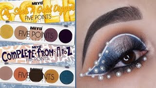 Probando las sombras de ojos de MIYO MAKEUP | Maquillaje LOW COST