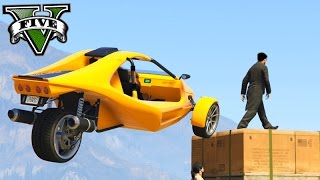 GTA V Online: PARKOUR vs RAPTOR - A PRIMEIRA BATALHA!!!