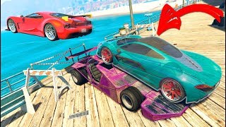ГТА 5 ОНЛАЙН - ПРАНК С ПРОЗРАЧНОЙ МАШИНОЙ! ПАССИВНЫЙ ТРОЛЛИНГ! (GTA 5 ONLINE)