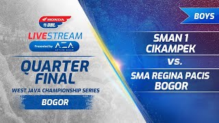 Bogor - Quarter Final Boys Honda DBL West Java Championship Series 2019