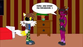 Veria and blackhawks halloween