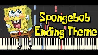 Spongebob Ending Theme (Synthesia Piano Cover)