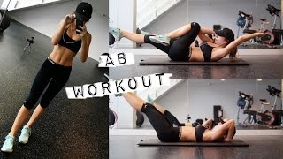 How to get a Flat Toned Stomach, Quick & Easy Ab Workout