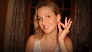 ASMR EAR cleaning with REFLEXOLOGY and CLOSE UP binaural whispers