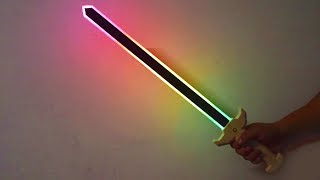 How to make a RGB dream color luminous sword