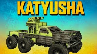 Crossout OP KATYUSHA ROCKET LAUNCHER (Crossout Gameplay)