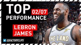 LeBron James INCREDIBLE Triple-Double Highlights vs MIN Timberwolves  - Game-WINNER | 2018.02.07