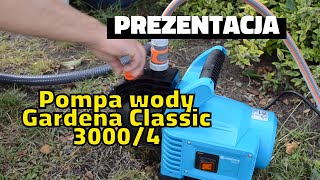 Pompa nawadniająca Gardena Classic 3000/4 | 51 l/min 600 W - Pierwsze uruchomienie - Test ciśnienia