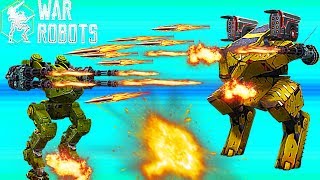 LEO и другие роботы  War Robots - БИТВА РОБОТОВ # 24 Видео для детей как мультик.