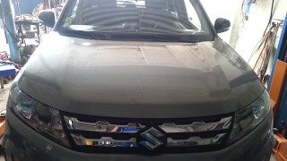 Suzuki Vitara 2016 год 1,6 бензин. Замена фильтра салона.