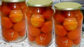 ВКУСНЫЕ ПОМИДОРЫ НА ЗИМУ// Рассол выпивается без остатка