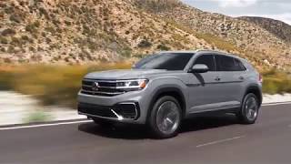 2020 Volkswagen Atlas Cross Sport Dynamic Test drive interior and promotion