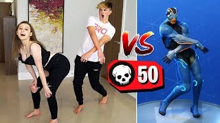 1 KILL = 1 FORTNITE DANCE IN REAL LIFE!! (*NEW* Fortnite Season 4 Challenge)