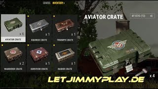 PUBG Opening Aviator Crates, Equinox Crate, Raider Crate, Triumph Crate