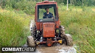 Турбо-трактор: Первые метры спустя много лет! Часть 3