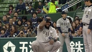 ホームランだけじゃない！全力疾走ペーニャ 2014.04.19 L-Bs
