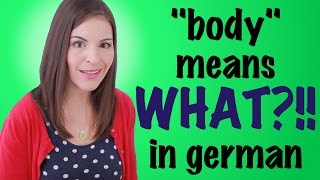 5 English Words USED DIFFERENTLY IN GERMAN