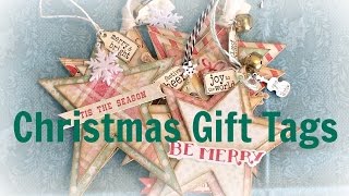 Christmas Gift Tags - Primitive Stars