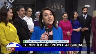 Kanal 7'nin Yeni Dizisi 'Yemin' Setinden Canlı Yayın