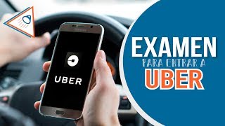 UBER | Examen psicométrico para ser socio conductor