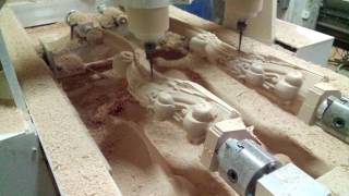 DIY///CNC Шаблон для ножек кабриоль не нужен. Фрезеровка ножек кабриоль.