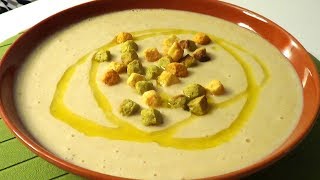 Vichyssoise de puerros fria o caliente