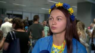 Алина Комащук и Елена Кравацкая - о серебряной медали Рио-2016. 23/08/2016