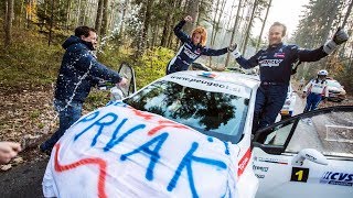11. rally Idrija 2017 | Best onboard moments | Rok Turk - Blanka Kacin (Peugeot 208 T16)