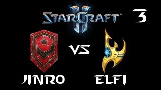 StarCraft 2 - Jinro [T] vs Elfi [P] G3 (Commentary)
