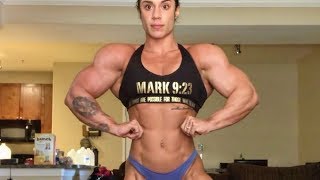 Kristina Nicole | Big Muscles Girl Fitness | Gym Workout | Female Bodybuilding