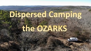 Dispersed  Camping Ozark National Forest