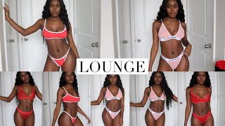 VALENTINE'S DAY LINGERIE TRY ON HAUL | Lounge Underwear