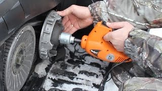 Автомобильный ударный гайковерт Defort DCW-12 и вариатор Cf moto 500-2a