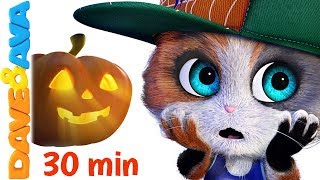 ?  Five Little Kittens | Halloween Songs | Scary Nursery Rhymes from Dave and Ava ?