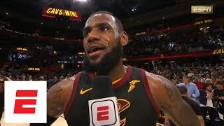 LeBron James says it’s his job to close the game out | ESPN
