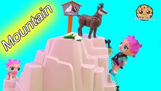 Lol Surprise Doll Mountain Climb !  Shopkins, Playmobil Video