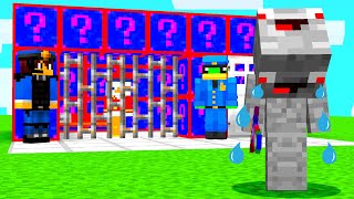 Polizisten haben Ente festgenommen ALPHASTEIN RETTET IHN LUCKY BLOCK