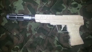 Как сделать пистолет Кольт Wooden gun DIY