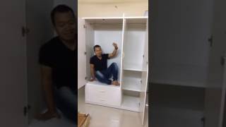 Tủ quần áo nhựa - tủ nhựa đài loan giá rẻ tại Hà Nội
