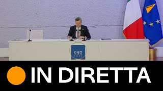G20, Conferenza stampa di Mario Draghi