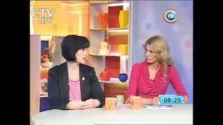 Инна Рожок на канале СТВ о питании, диетах, БАД и др.