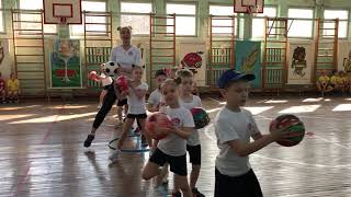 Спортивный танец Старшая группа Веселые старты Детский сад № 295