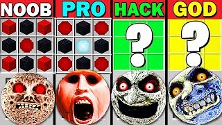 MINECRAFT BATTLE: CRAFT LUNAR MOON.EXE 4 NOOB VS PRO VS HACKER VS GOD FUNNY MINECRAFT TROLLING map
