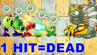All Plants Premium Mastery 999999 1 HIT DEAD Gargantuar in Plants vs Zombies 2