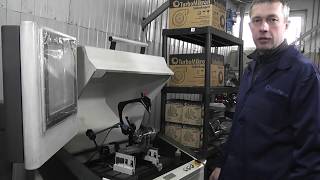 Балансировка вала турбины на стенде SCHENCK TB Comfort 820
