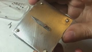 Самодельный волосяной гигрометр.