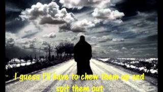 Saliva - I Walk Alone with Lyrics